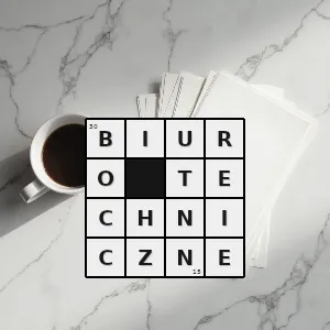 Hasło krzyżówkowe jednostka organizacyjna świadcząca usługi w zakresie projektowania doradztwa i nadzoru maszyn lub urządzeń - biuro techniczne – rozwiązanie, synonimy, podpowiedzi i definicje krzyżówkowe